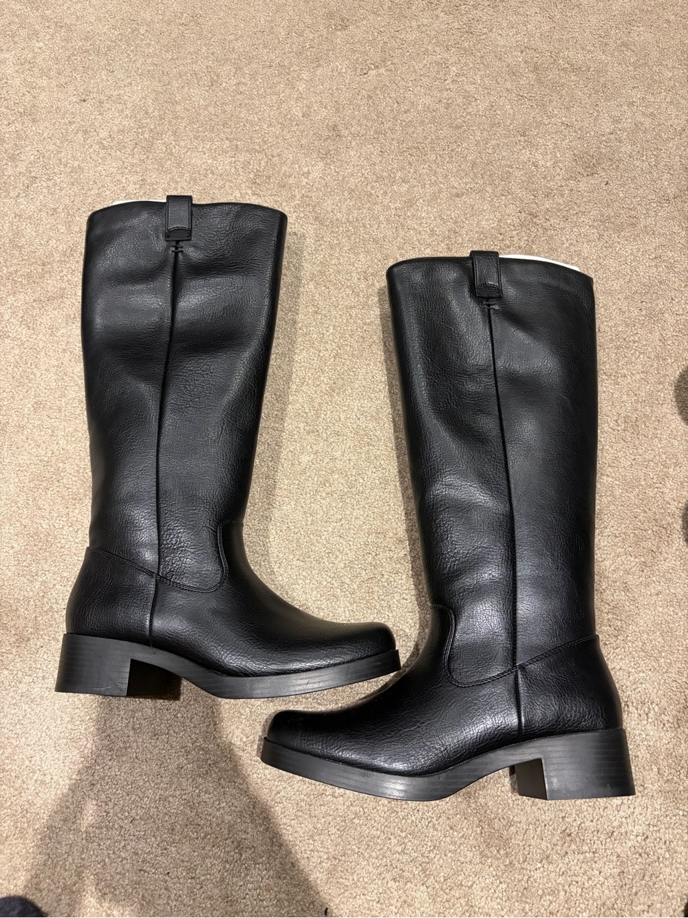 🦋 DIRTY LAUNDRY - Tall Black Boots - Sizes 9 or 9.5 - New in box